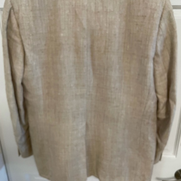 Saks Fifth Avenue Pure Silk Blazer Sz 46 Made in USA Perfect! - Picture 9 of 14